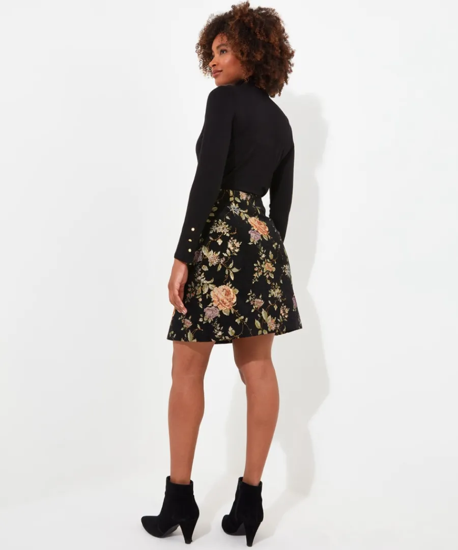 fabulous_floral_skirt_4.webp Joe Browns Skirts<Fabulous Floral Skirt