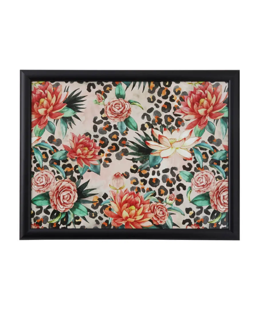 fabulous_zebra_floral_lap_tray_2.webp Joe Browns Nature Decor<Fabulous Zebra Floral Lap Tray