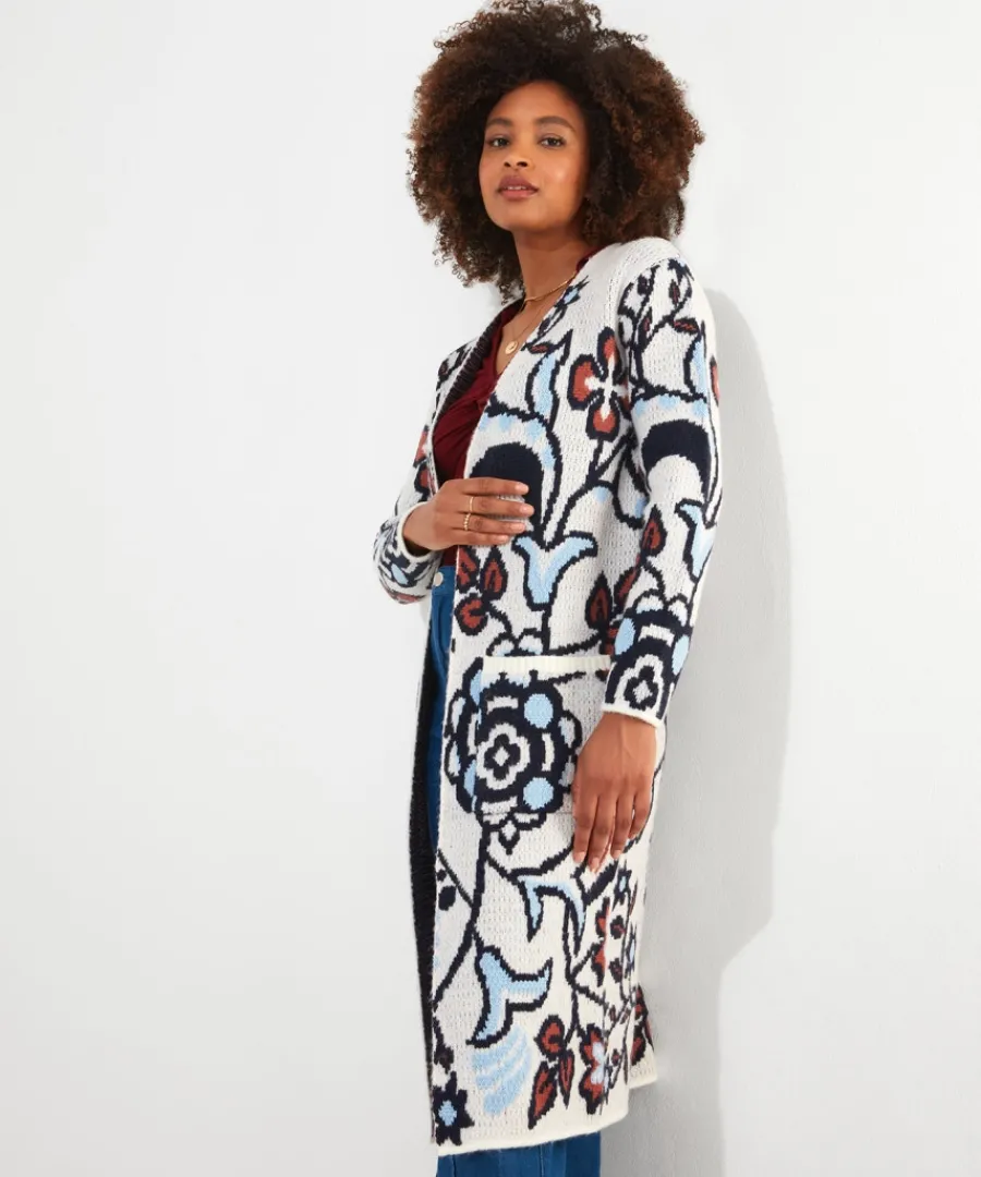 Joe Browns Knitwear & Cardigans<Fancy Floral Cardigan