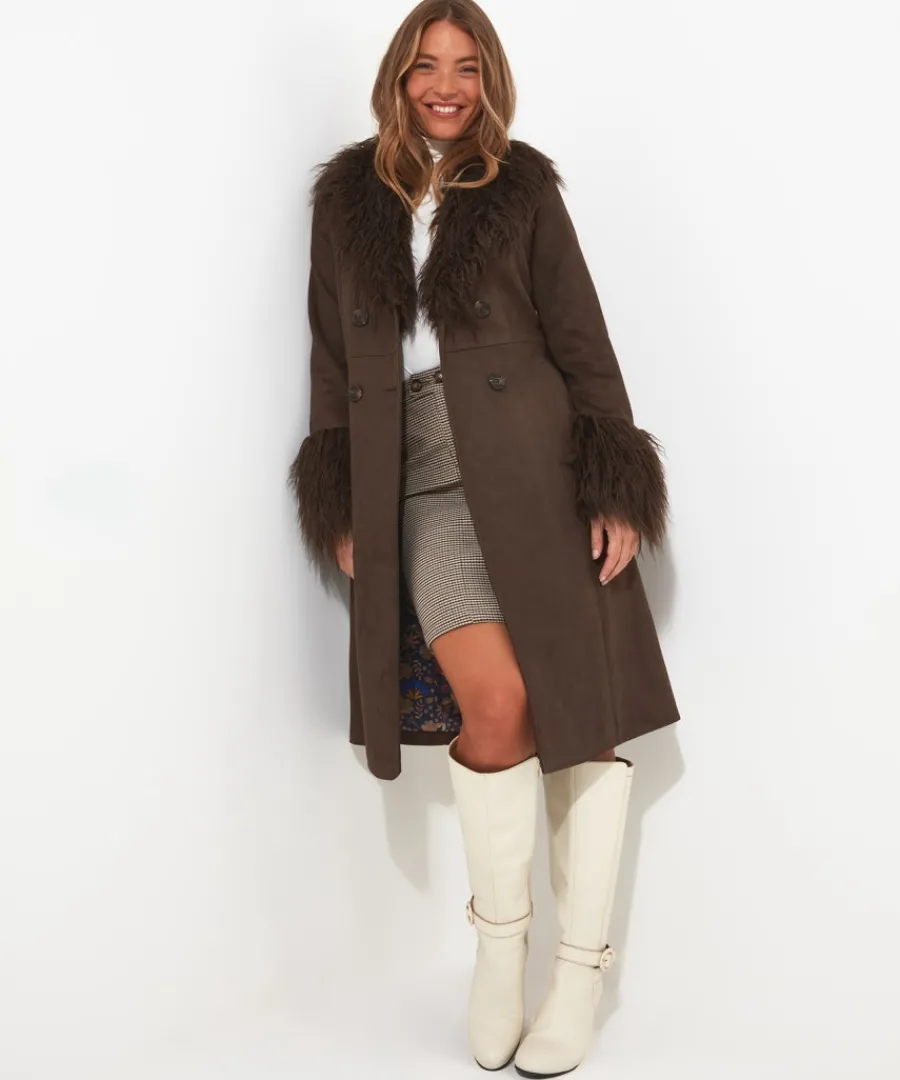 Joe Browns Coats & Jackets<Fantastic Fur Trim Coat