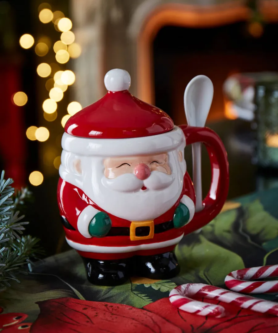 Joe Browns Gifts<Festive Santa Spoon Mug