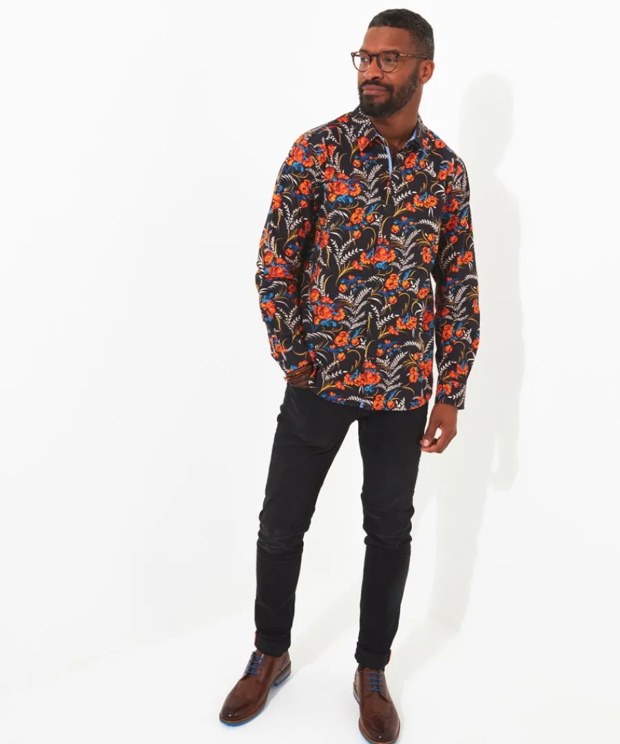 fiery_fun_floral_shirt_2.webp Joe Browns Shirts<Fiery Fun Floral Shirt