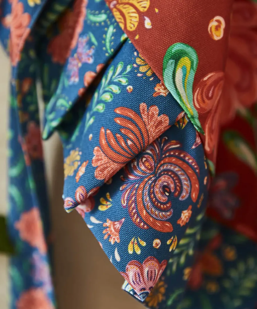 folk_floral_frill_trim_apron_2.webp Joe Browns Tableware & Dining<Folk Floral Frill Trim Apron