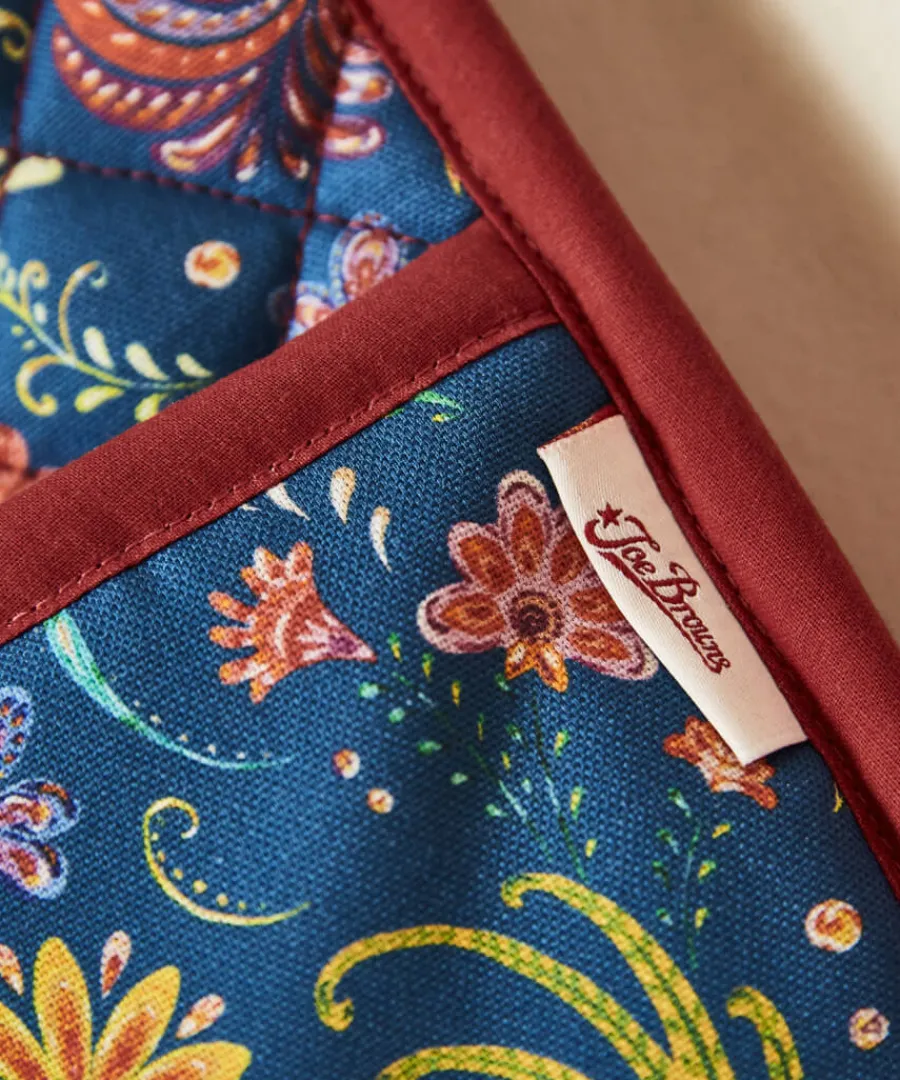 folk_floral_oven_glove_2.webp Joe Browns Tableware & Dining<Folk Floral Oven Glove
