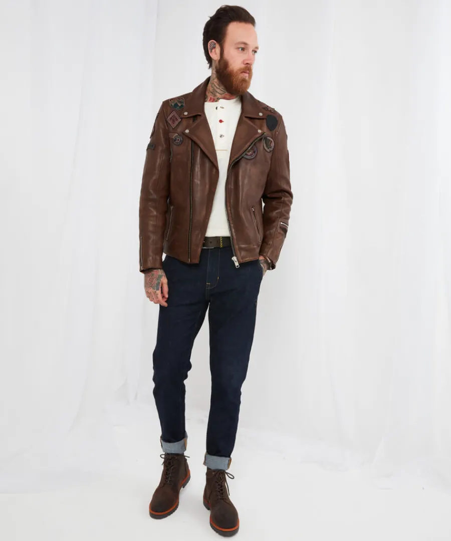 fully_loaded_leather_jacket_2.webp Joe Browns Coats & Jackets<Fully Loaded Leather Jacket