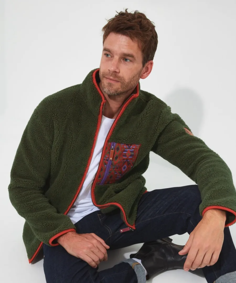 funky_fleece_zip_through_3.webp Joe Browns T-Shirts & Tops<Funky Fleece Zip Through