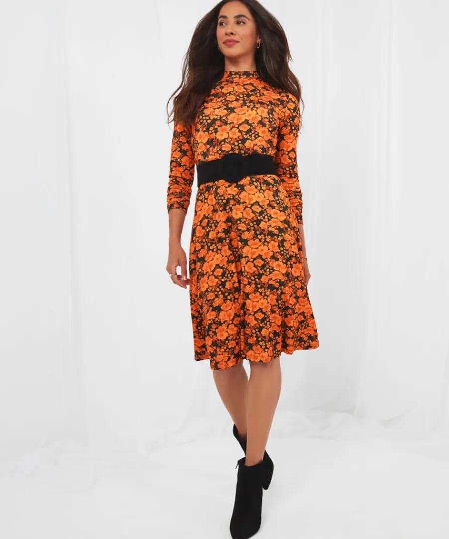 funky_floral_dress_2.webp Joe Browns Dresses<Funky Floral Dress
