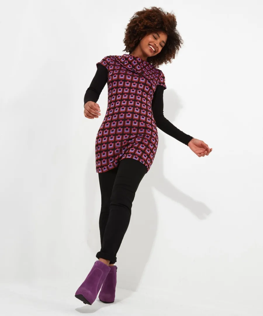 funky_jacquard_layered_top_2.webp Joe Browns Tops& Tunics & Shirts<Funky Jacquard Layered Top