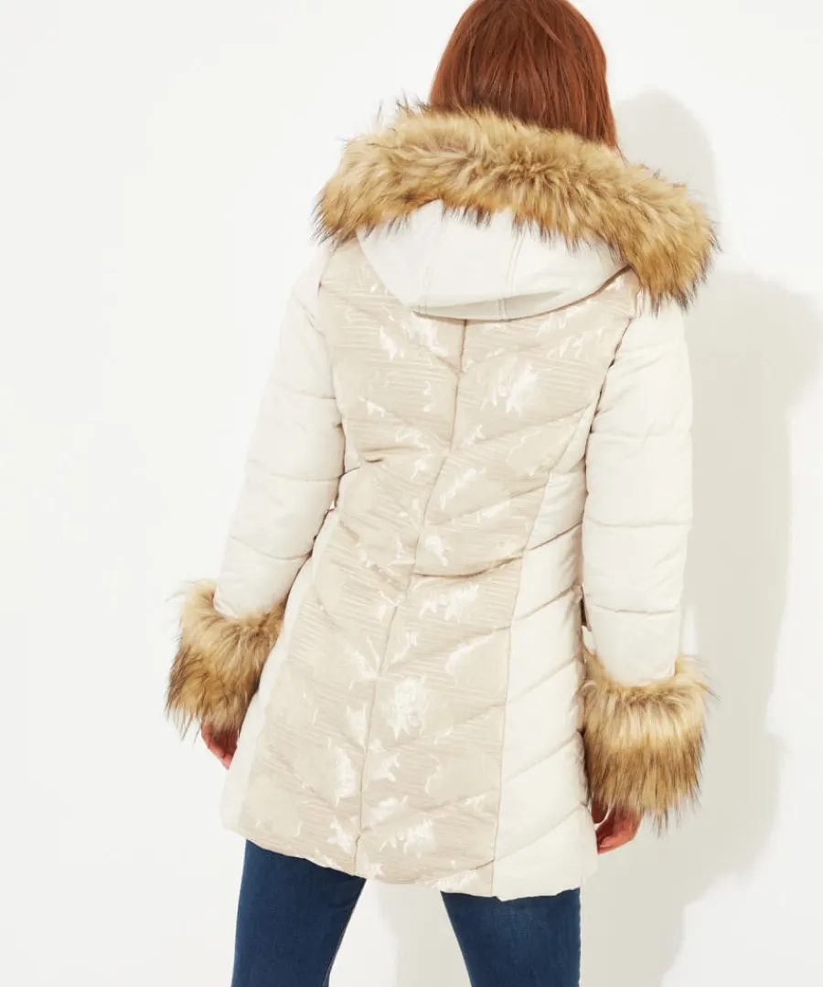 fur_trim_puffa_coat_4.webp Joe Browns Coats & Jackets<Fur Trim Puffa Coat