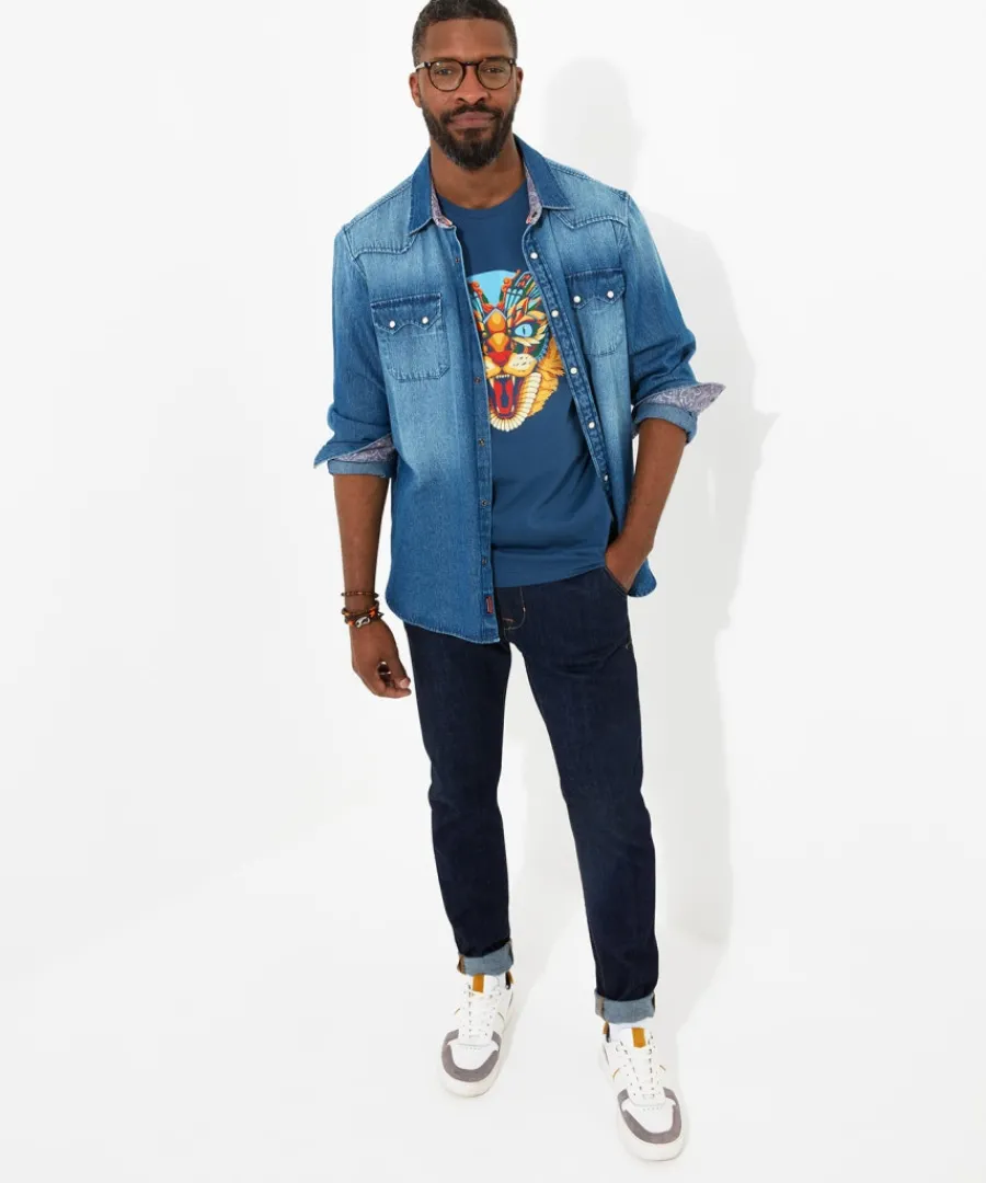 geo_wildcat_tee_3.webp Joe Browns T-Shirts & Tops<Geo Wildcat Tee