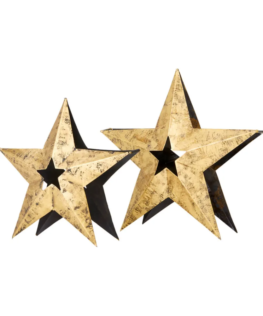 gold_star_tea_light_holder_2.webp Joe Browns Gifts<Gold Star Tea Light Holder