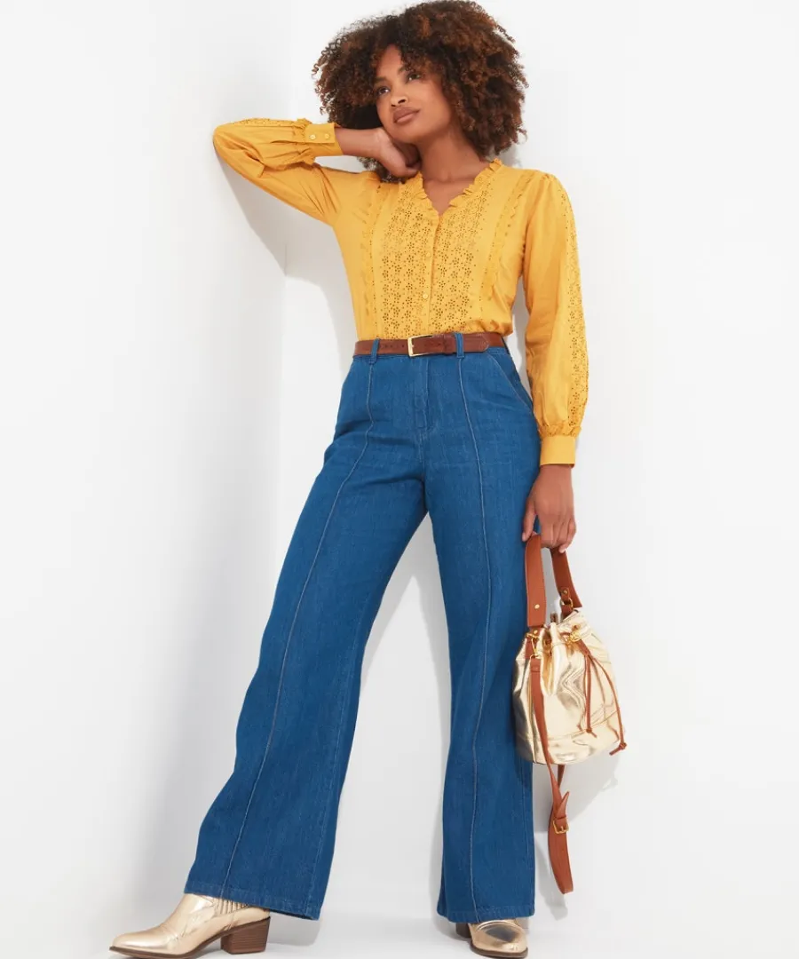 gorgeous_broderie_blouse_3.webp Joe Browns Tops& Tunics & Shirts<Gorgeous Broderie Blouse