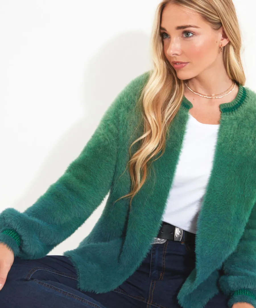 ibiza_fluffy_knit_cardigan_5.webp Joe Browns Gifts<Ibiza Fluffy Knit Cardigan