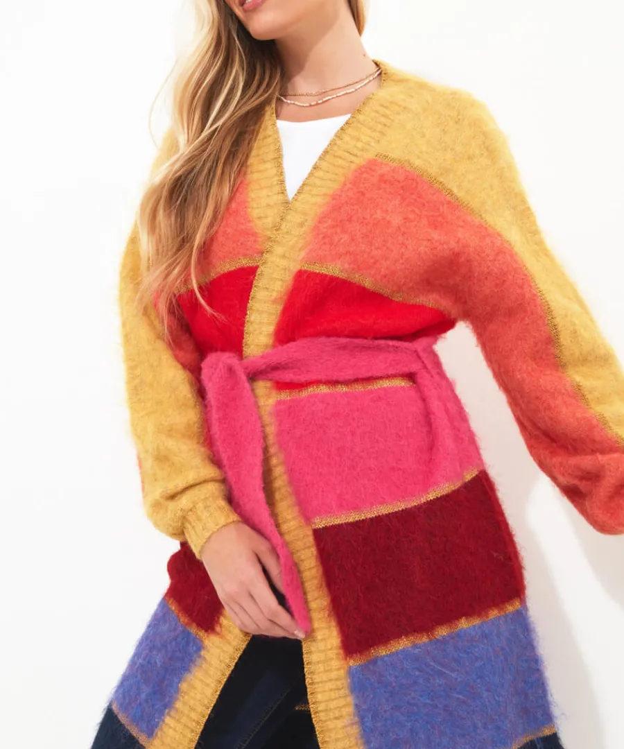 ibiza_multicolour_stripe_cardigan_5.webp Joe Browns Gifts<Ibiza Multicolour Stripe Cardigan