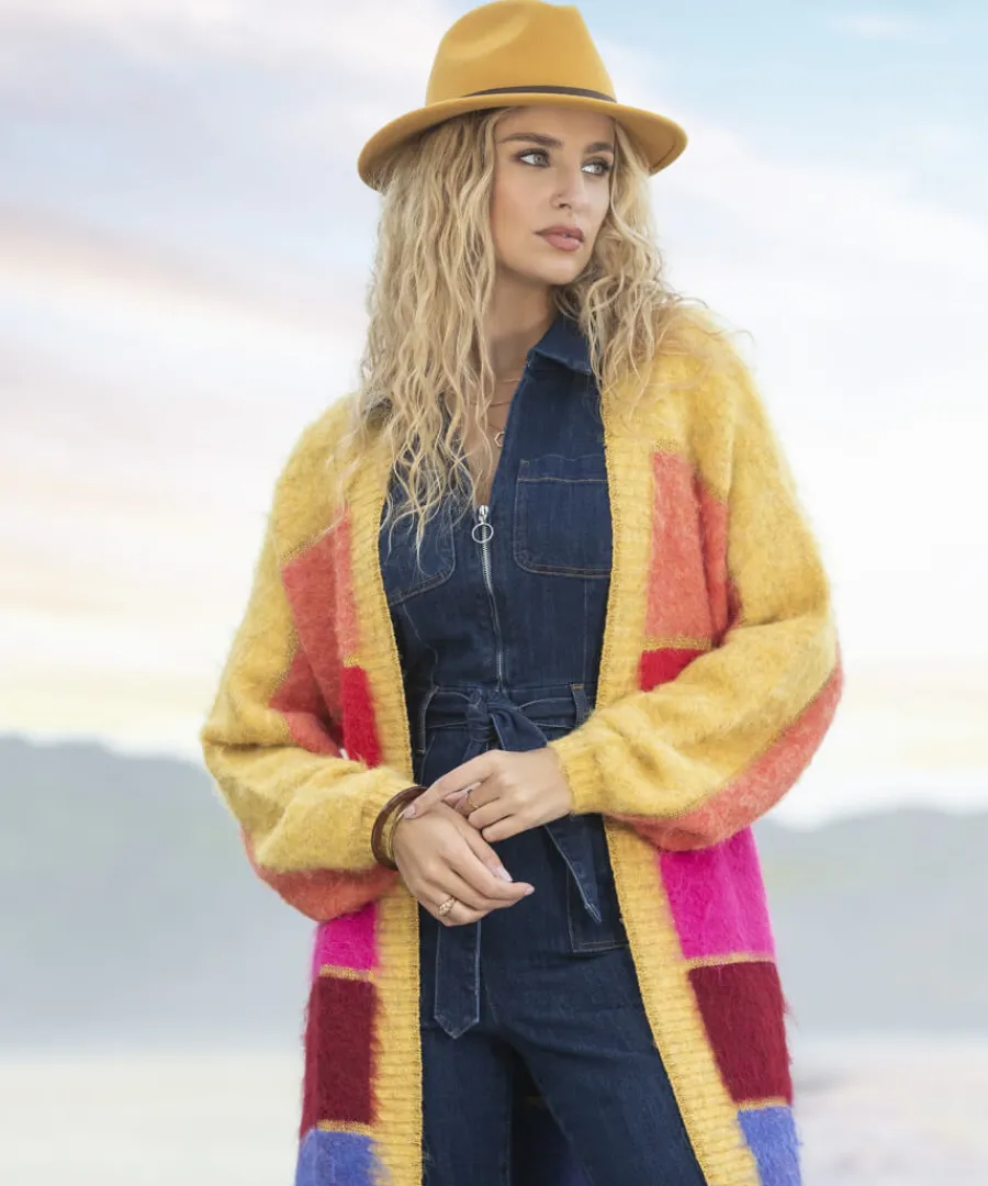 ibiza_multicolour_stripe_cardigan_7.webp Joe Browns Gifts<Ibiza Multicolour Stripe Cardigan