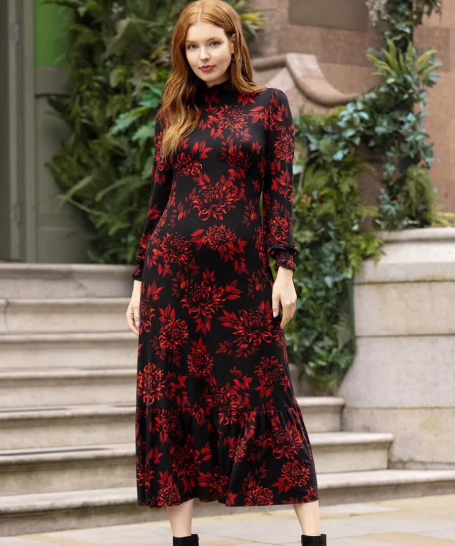 into_the_night_floral_dress_2.webp Joe Browns Dresses<Into The Night Floral Dress