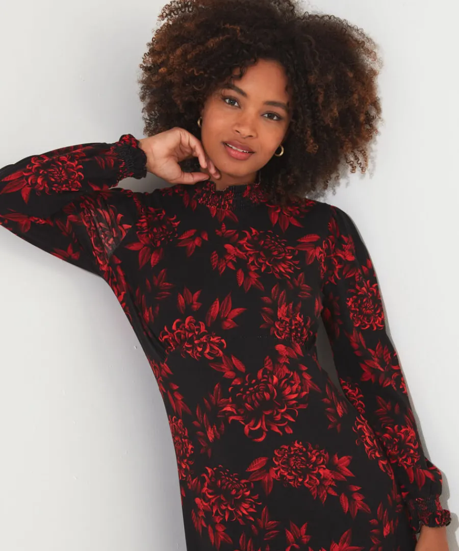 into_the_night_floral_dress_5.webp Joe Browns Dresses<Into The Night Floral Dress