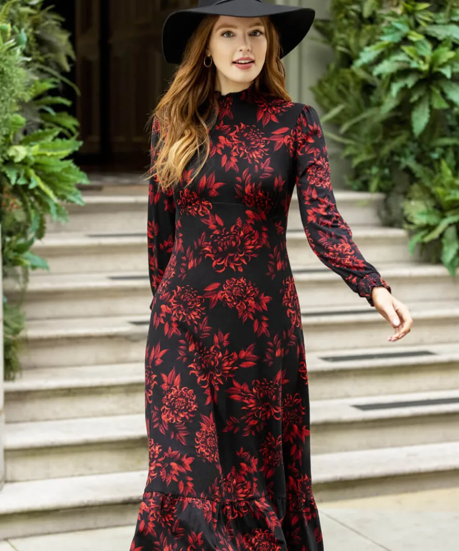 into_the_night_floral_dress_6.webp Joe Browns Dresses<Into The Night Floral Dress
