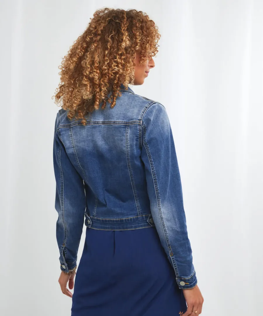 joes_essential_denim_jacket_3.webp Joe Browns Coats & Jackets<Joe'S Essential Denim Jacket