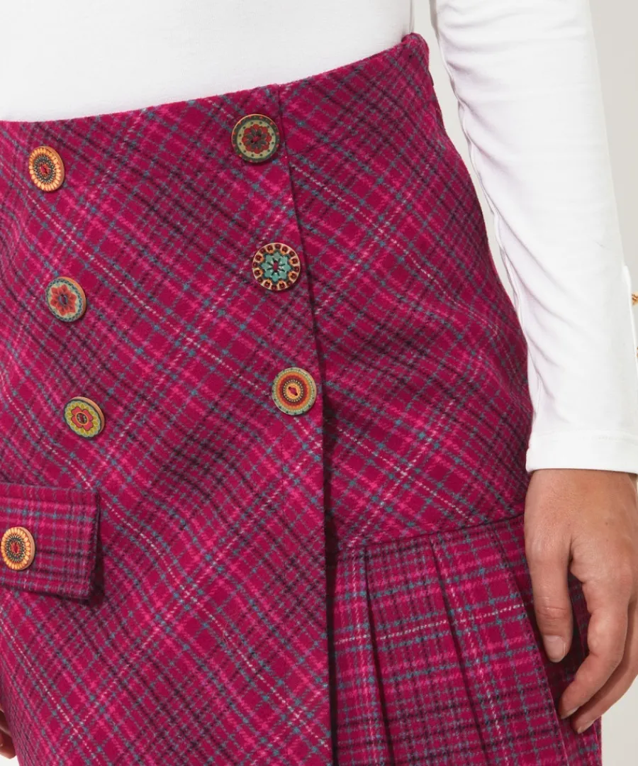 joes_favourite_checked_skirt_4.webp Joe Browns Skirts<Joe'S Favourite Checked Skirt