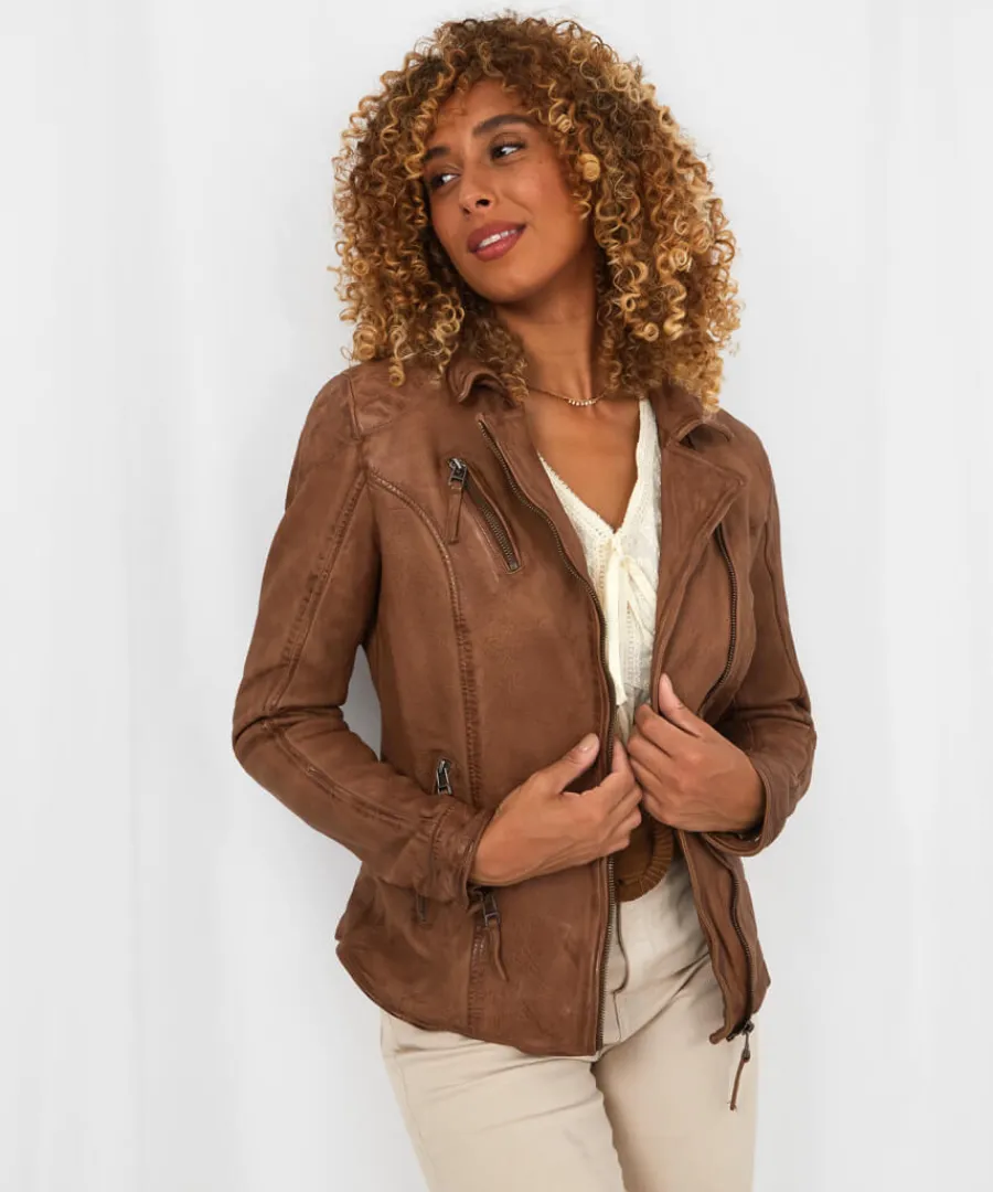 Joe Browns Coats & Jackets<Joe'S Favourite Leather Biker Jacket