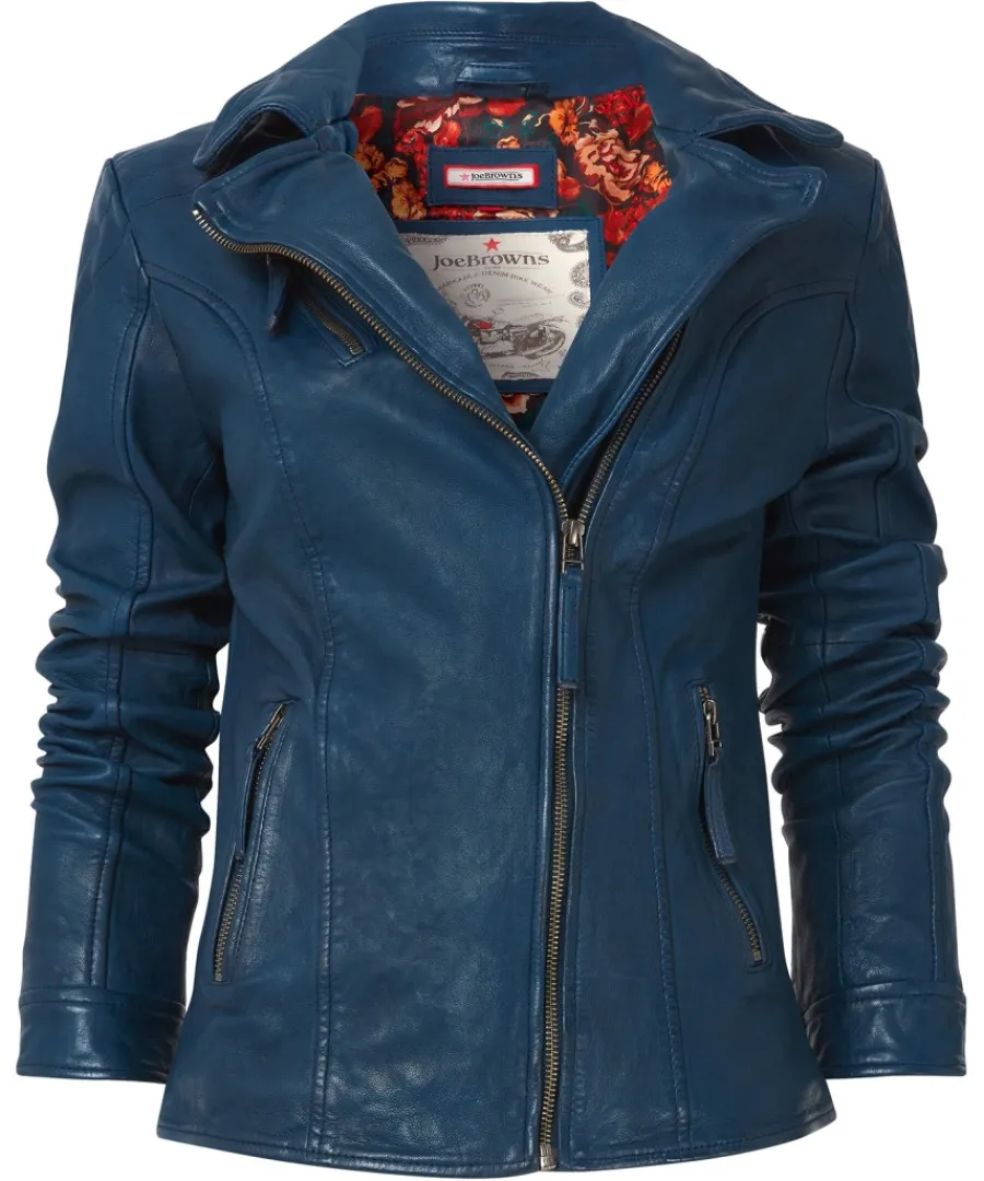 Joe Browns Coats & Jackets<Joe'S Favourite Leather Biker Jacket