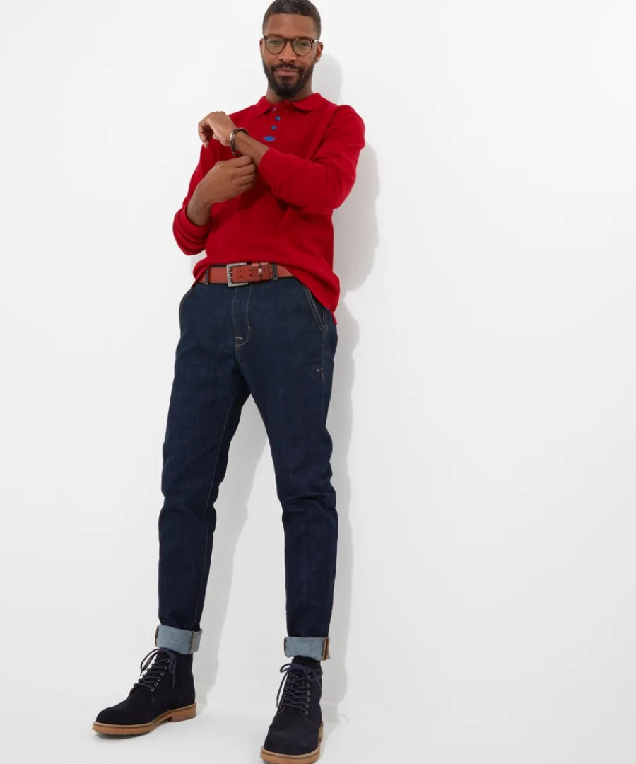 long_sleeve_perfect_polo_3.webp Joe Browns T-Shirts & Tops<Long Sleeve Perfect Polo