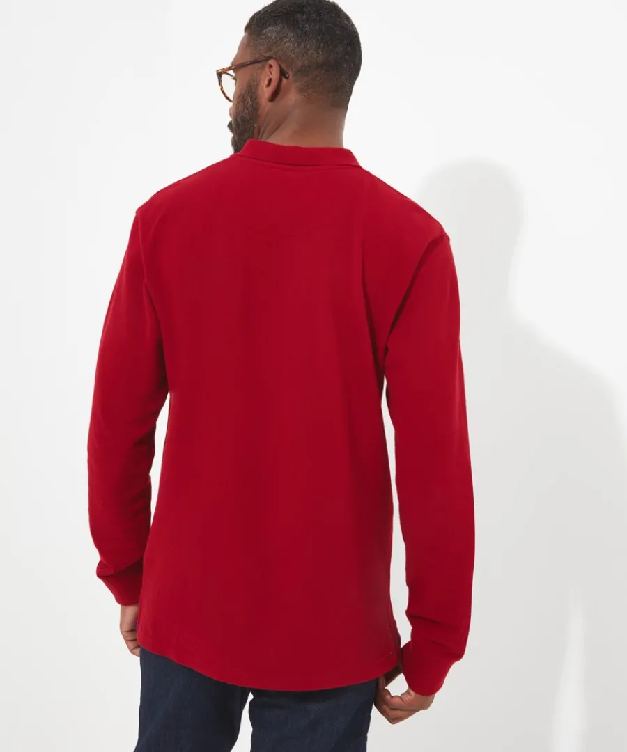 long_sleeve_perfect_polo_4.webp Joe Browns T-Shirts & Tops<Long Sleeve Perfect Polo