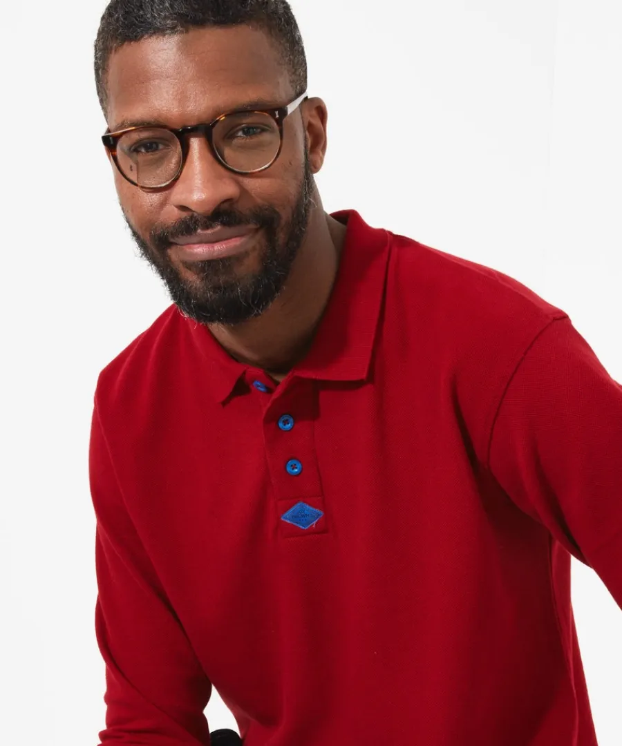 long_sleeve_perfect_polo_5.webp Joe Browns T-Shirts & Tops<Long Sleeve Perfect Polo