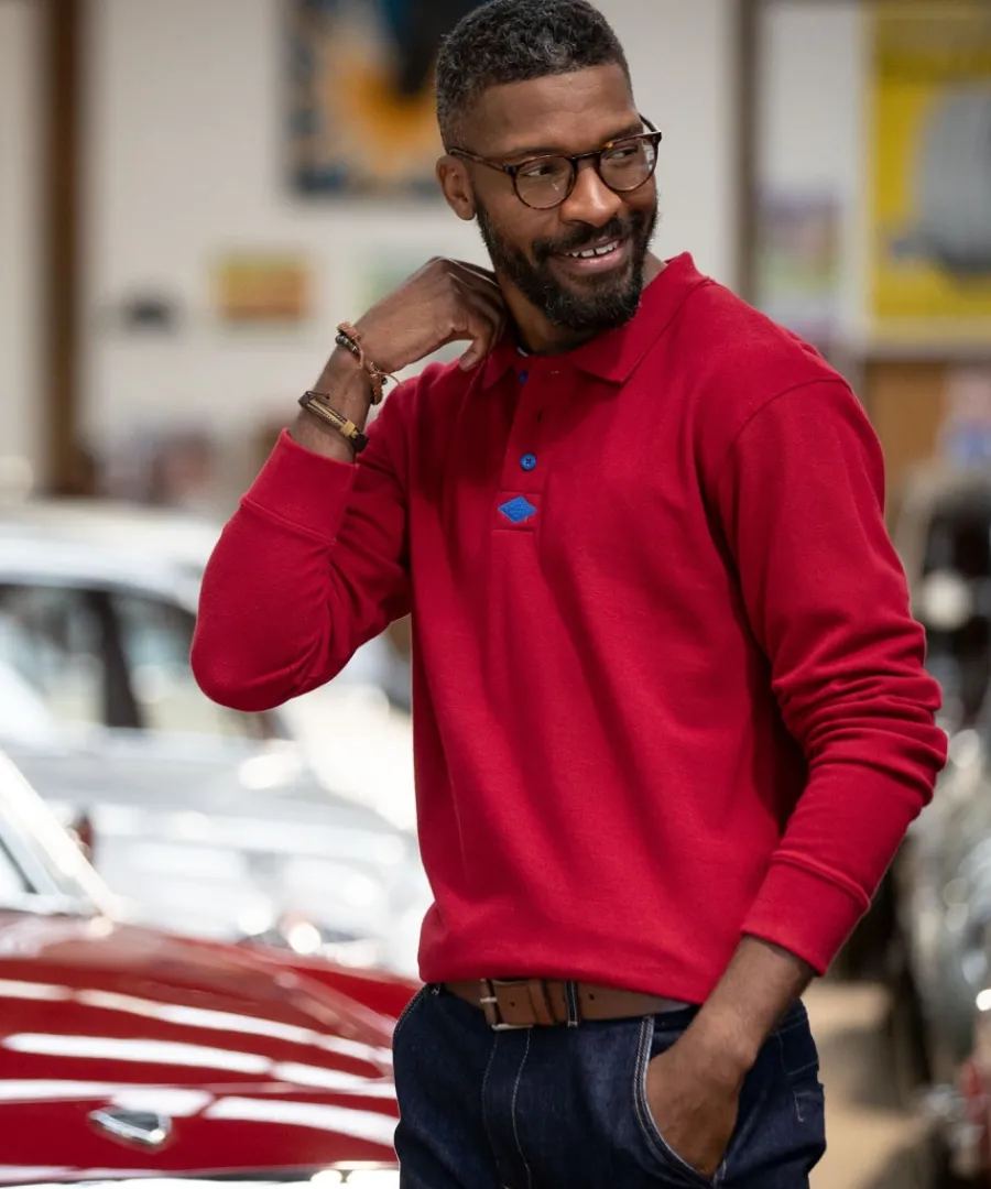 long_sleeve_perfect_polo_6.webp Joe Browns T-Shirts & Tops<Long Sleeve Perfect Polo