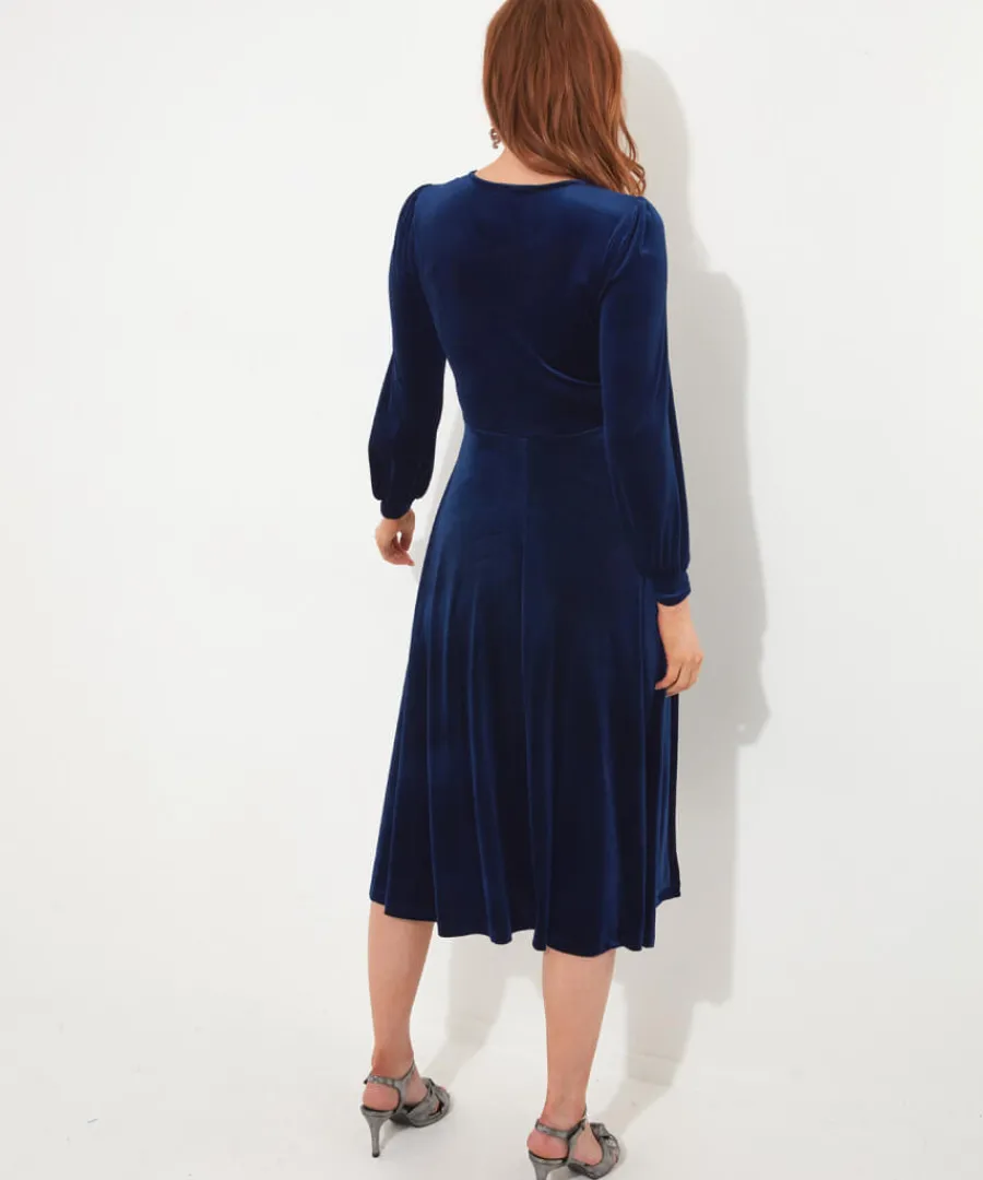 loretta_velour_dress_4.webp Joe Browns Dresses<Loretta Velour Dress