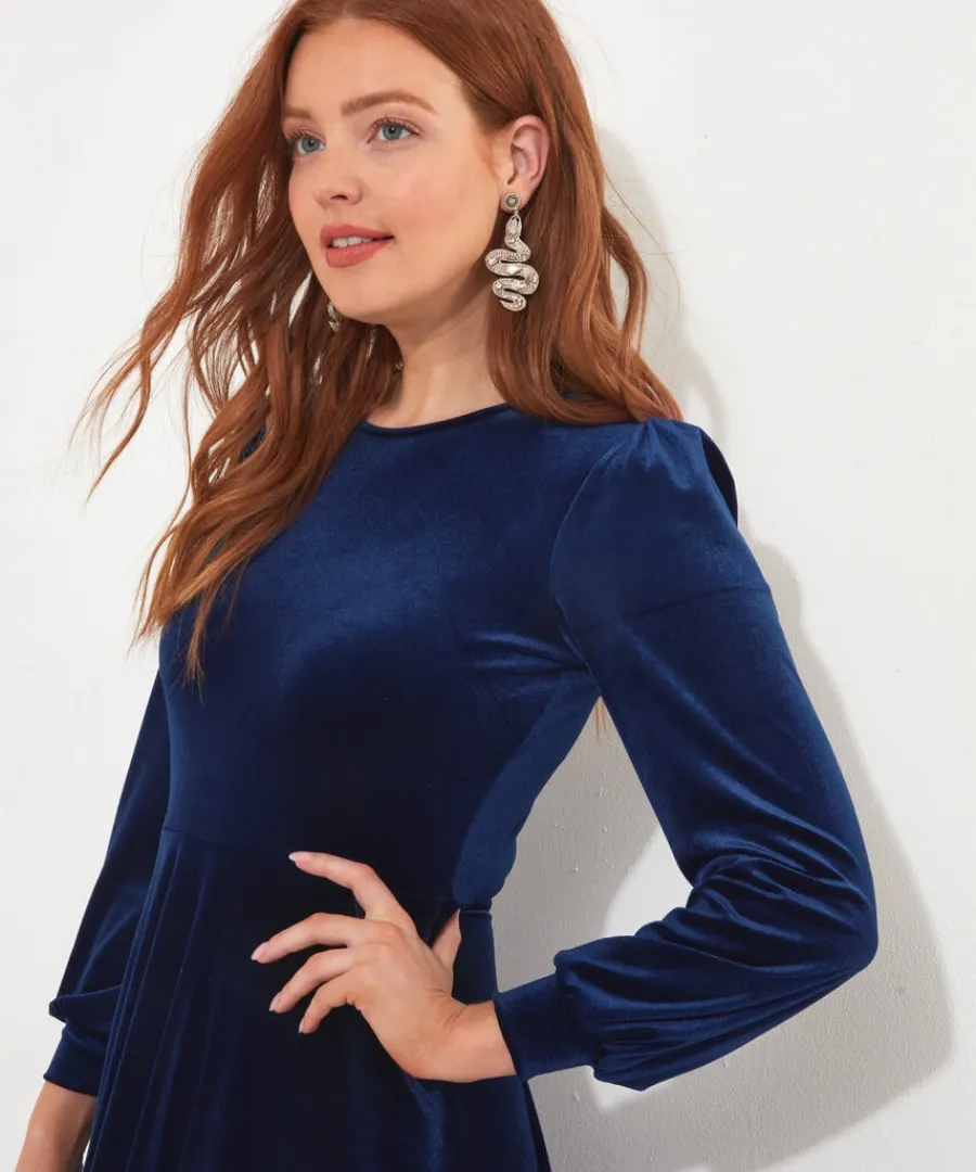 loretta_velour_dress_5.webp Joe Browns Dresses<Loretta Velour Dress