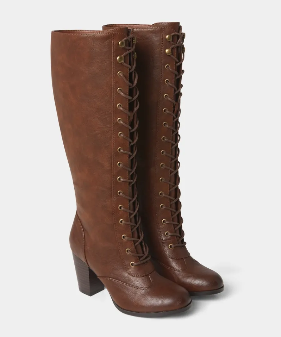 louis_street_lace_up_boots_3.webp Joe Browns Boots & Shoes<Louis Street Lace Up Boots