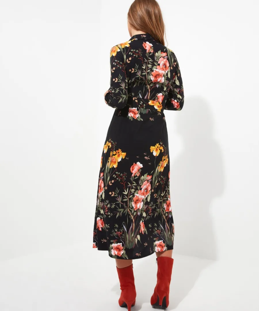 louisa_border_print_dress_3.webp Joe Browns Dresses<Louisa Border Print Dress