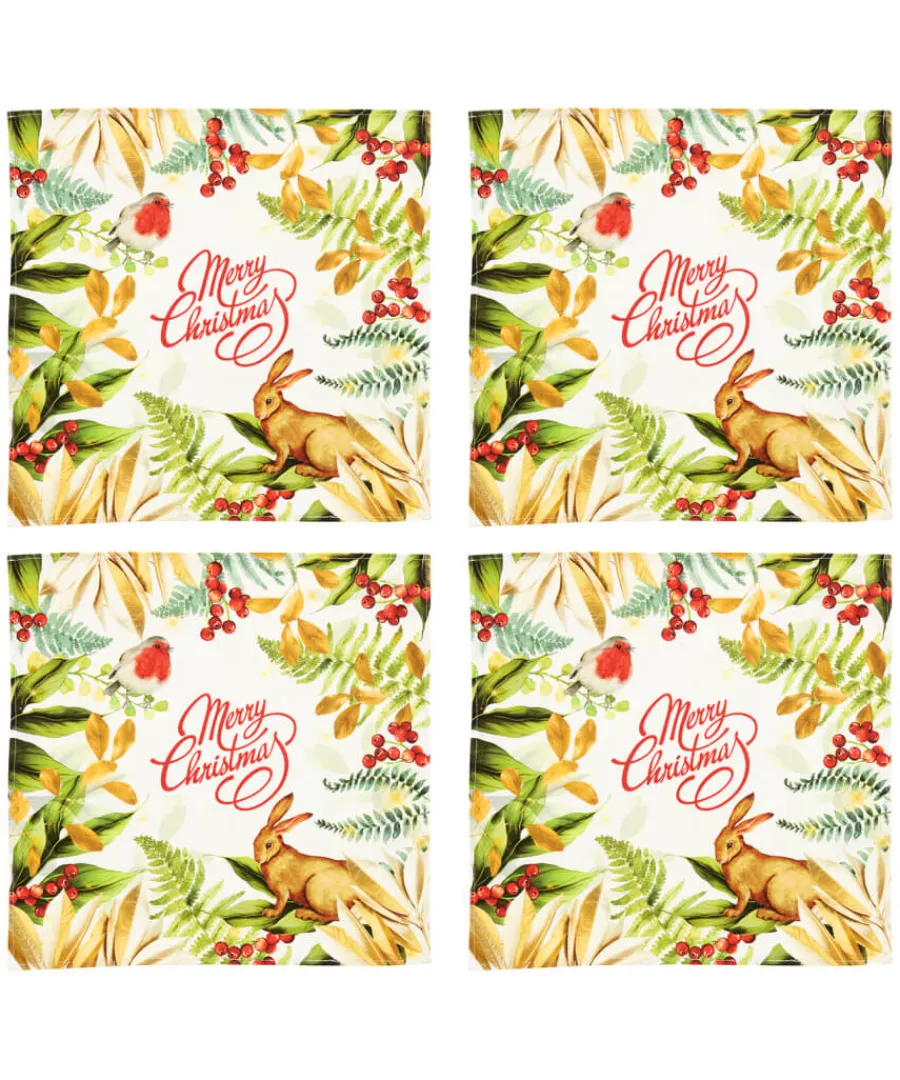 merry_christmas_nature_napkins_1.webp Joe Browns Christmas Decorations<Merry Christmas Nature Napkins