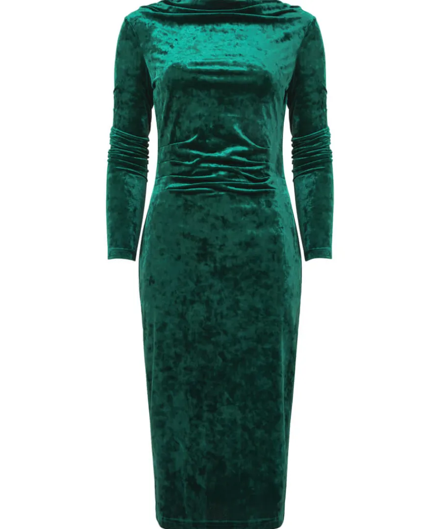 Joe Browns Dresses<Midnight Crushed Velvet Dress