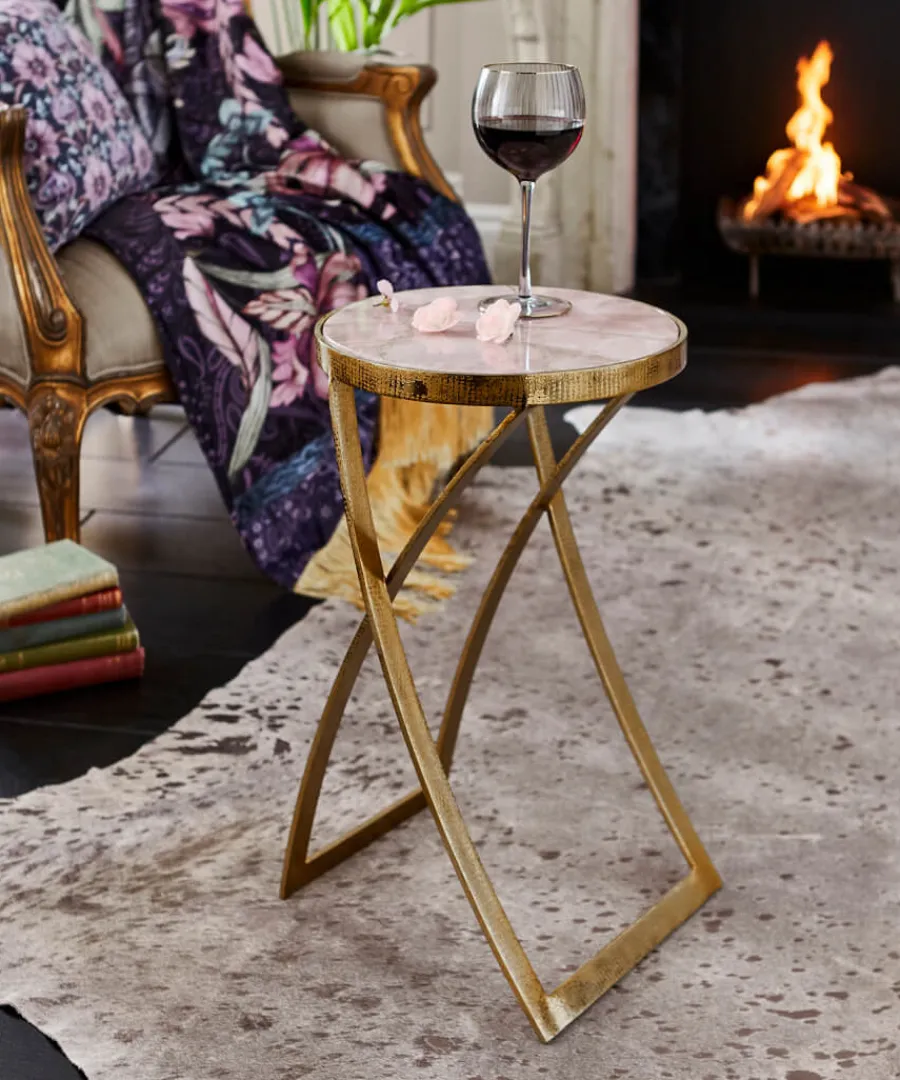 Joe Browns Nouveau Reflections<Nouveau Agate Top Martini Table