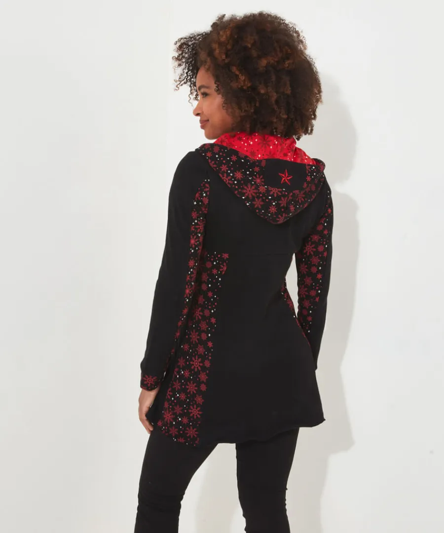 novelty_zip_sweat_3.webp Joe Browns Tops& Tunics & Shirts<Novelty Zip Sweat
