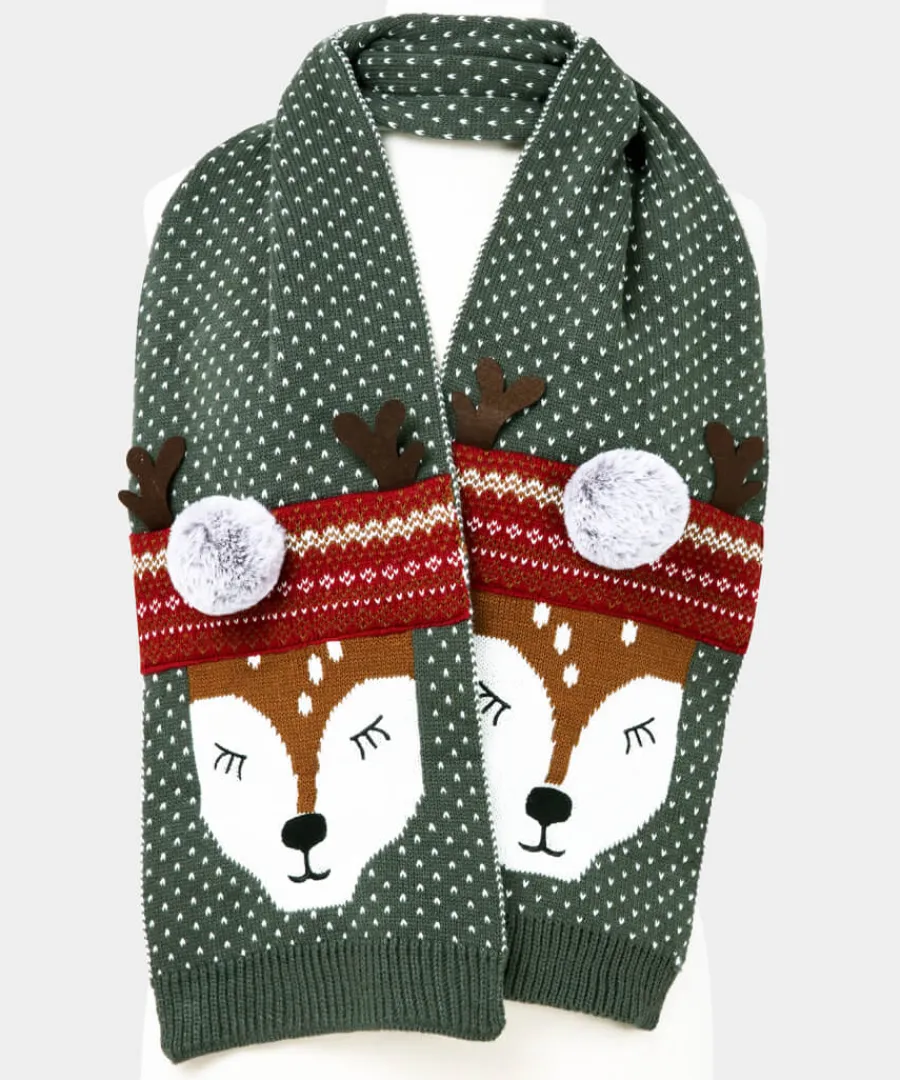 Joe Browns Gifts<Oh Deer Knitted Scarf