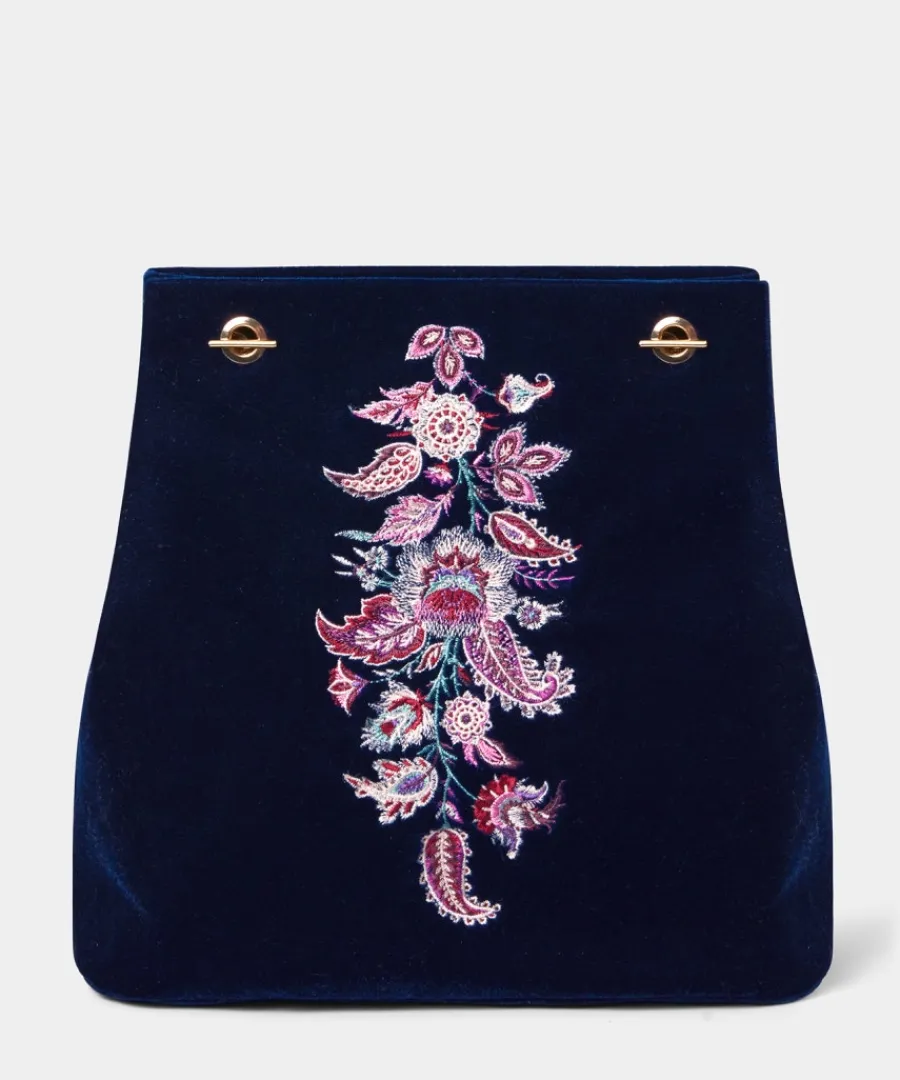Joe Browns Handbags & Purses<Opulence Embroidered Velvet Bag