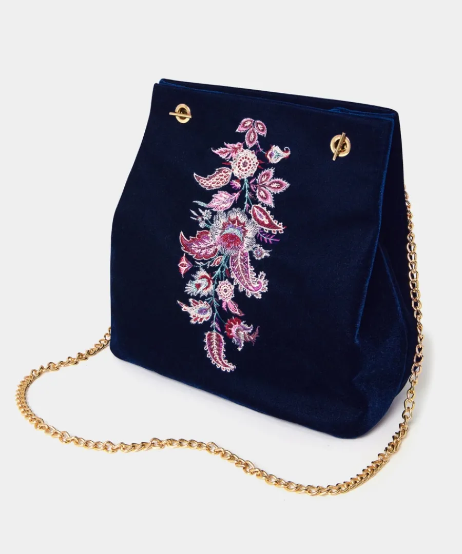 Joe Browns Handbags & Purses<Opulence Embroidered Velvet Bag