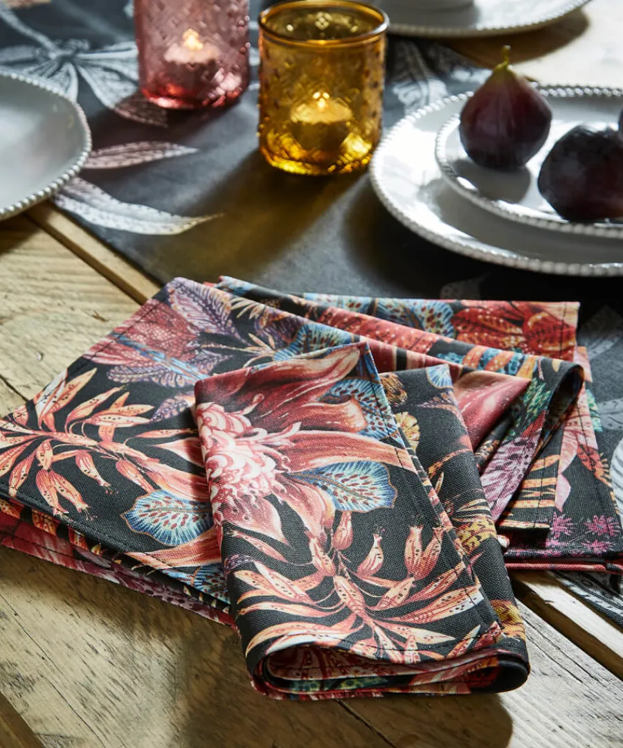 Joe Browns Tableware & Dining<Pack Of 4 Fantastically Floral Cotton Napkins