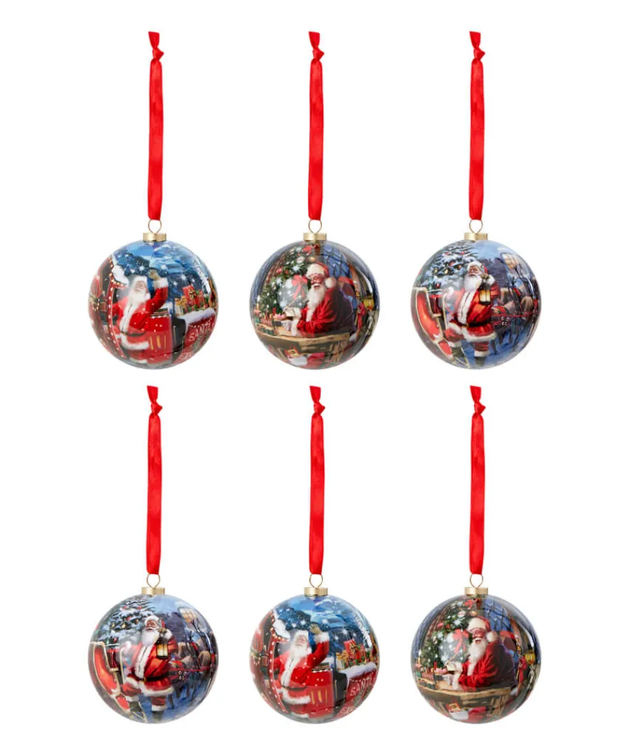 Joe Browns Gifts<Pack Of 7 Traditional Christmas Baubles