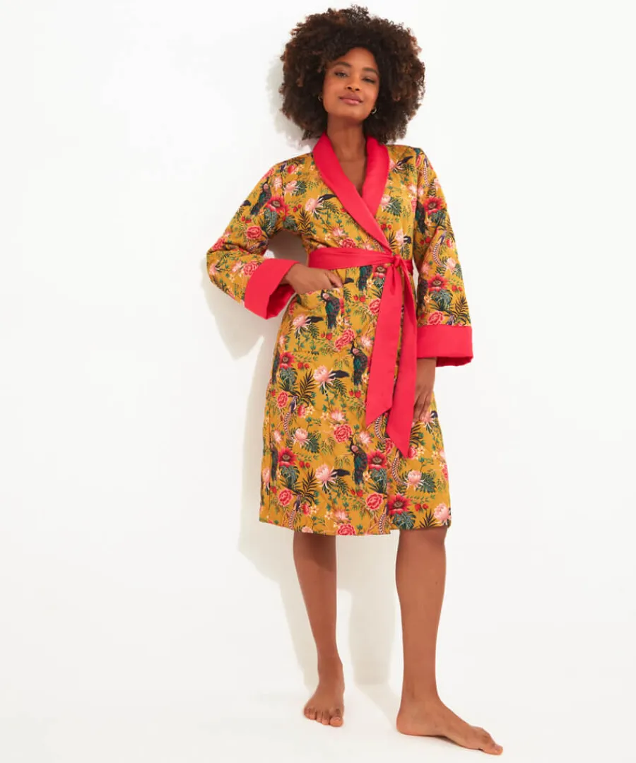 Joe Browns Gifts<Peacock Print Dressing Gown