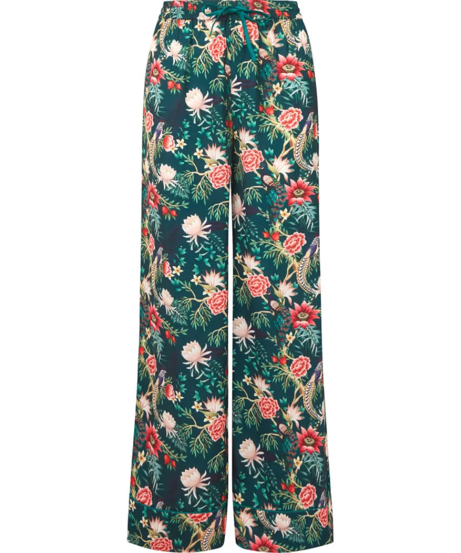 Joe Browns Gifts<Peacock Print Pyjama Bottoms