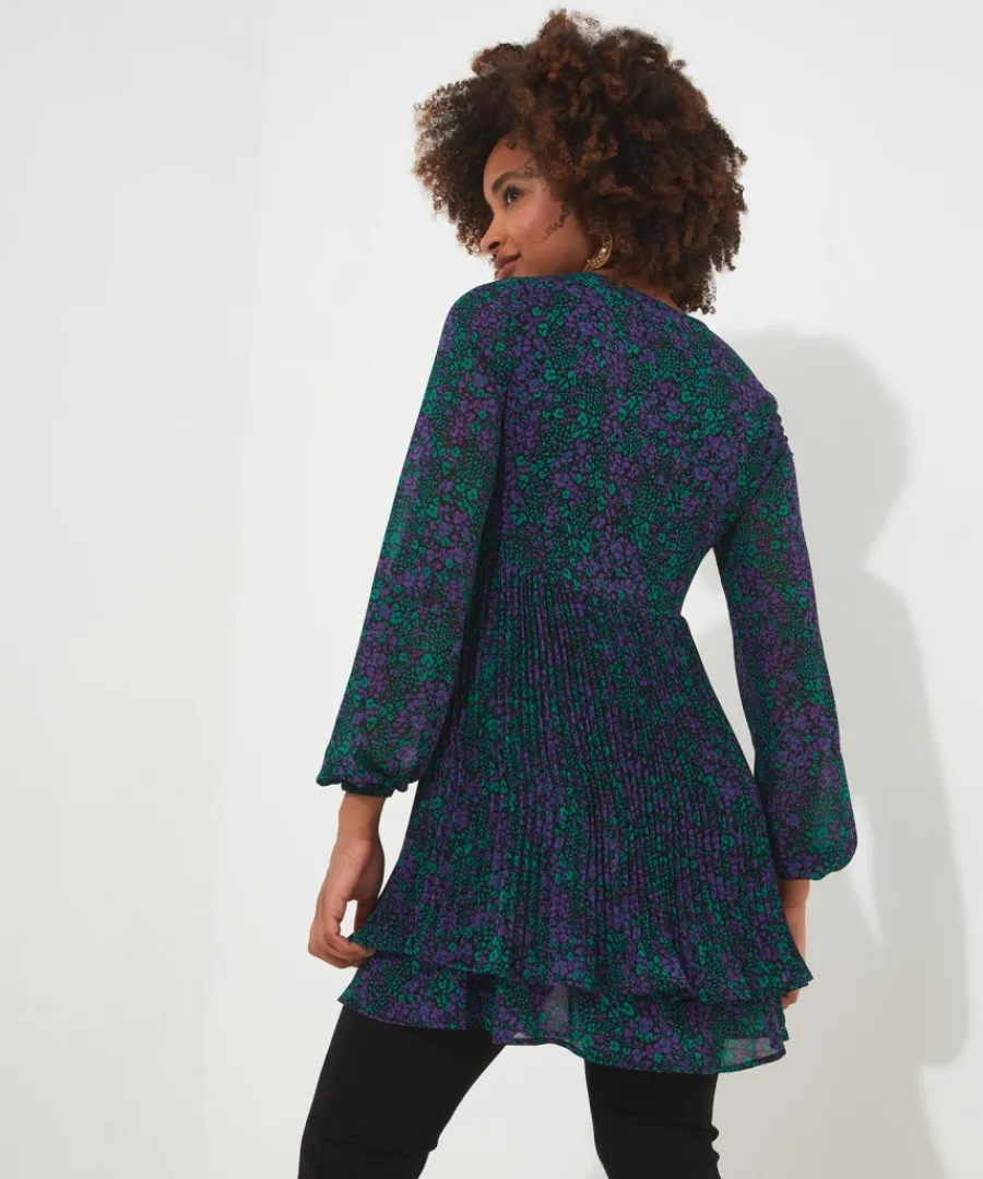 perfect_plisse_tunic_dress_3.webp Joe Browns Dresses<Perfect Plisse Tunic Dress