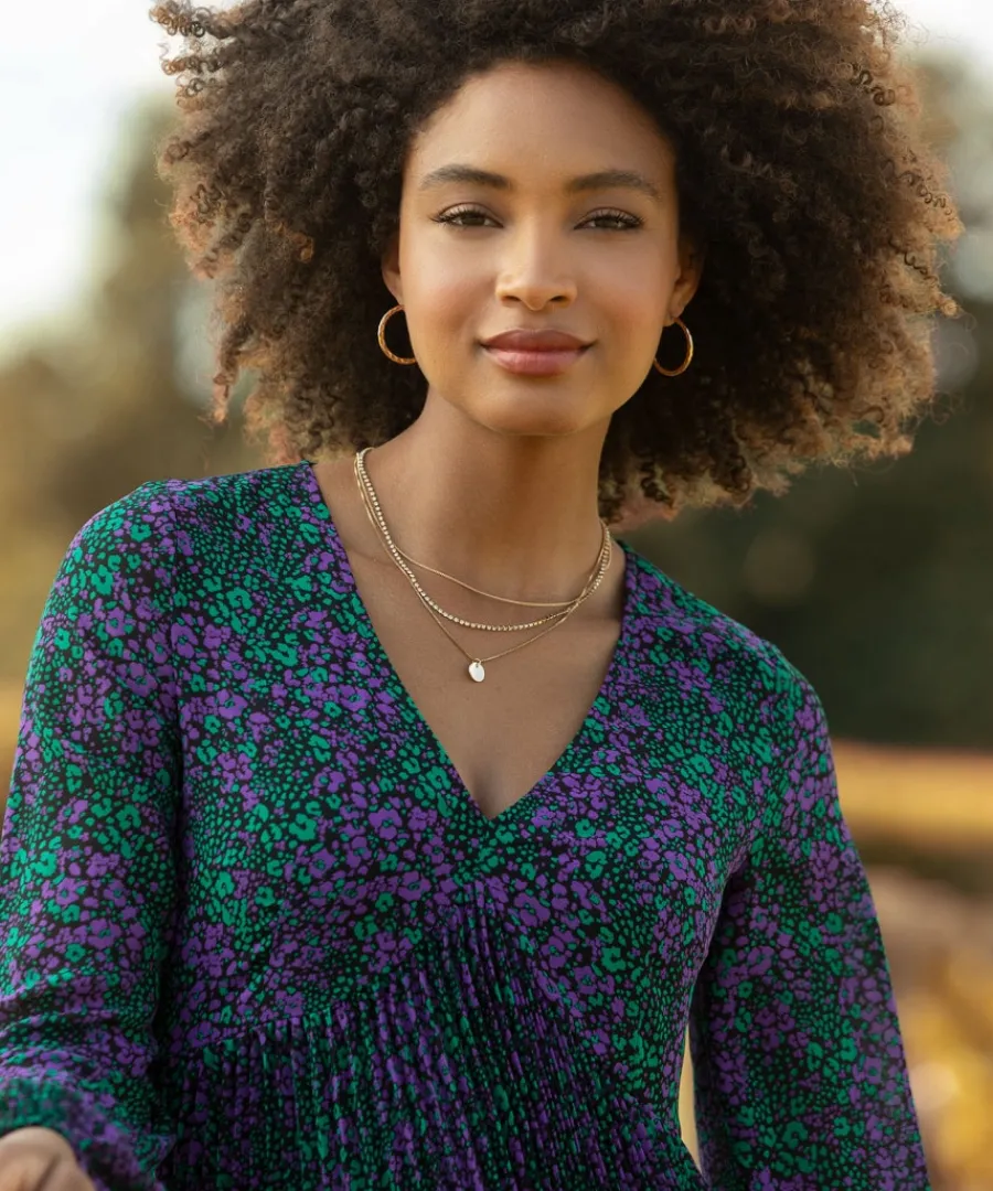 perfect_plisse_tunic_dress_5.webp Joe Browns Dresses<Perfect Plisse Tunic Dress