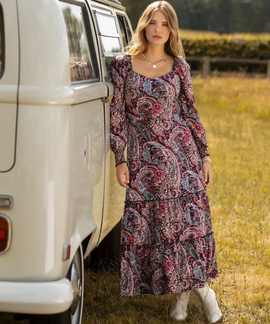 perfectly_paisley_dress_2.webp Joe Browns Dresses<Perfectly Paisley Dress