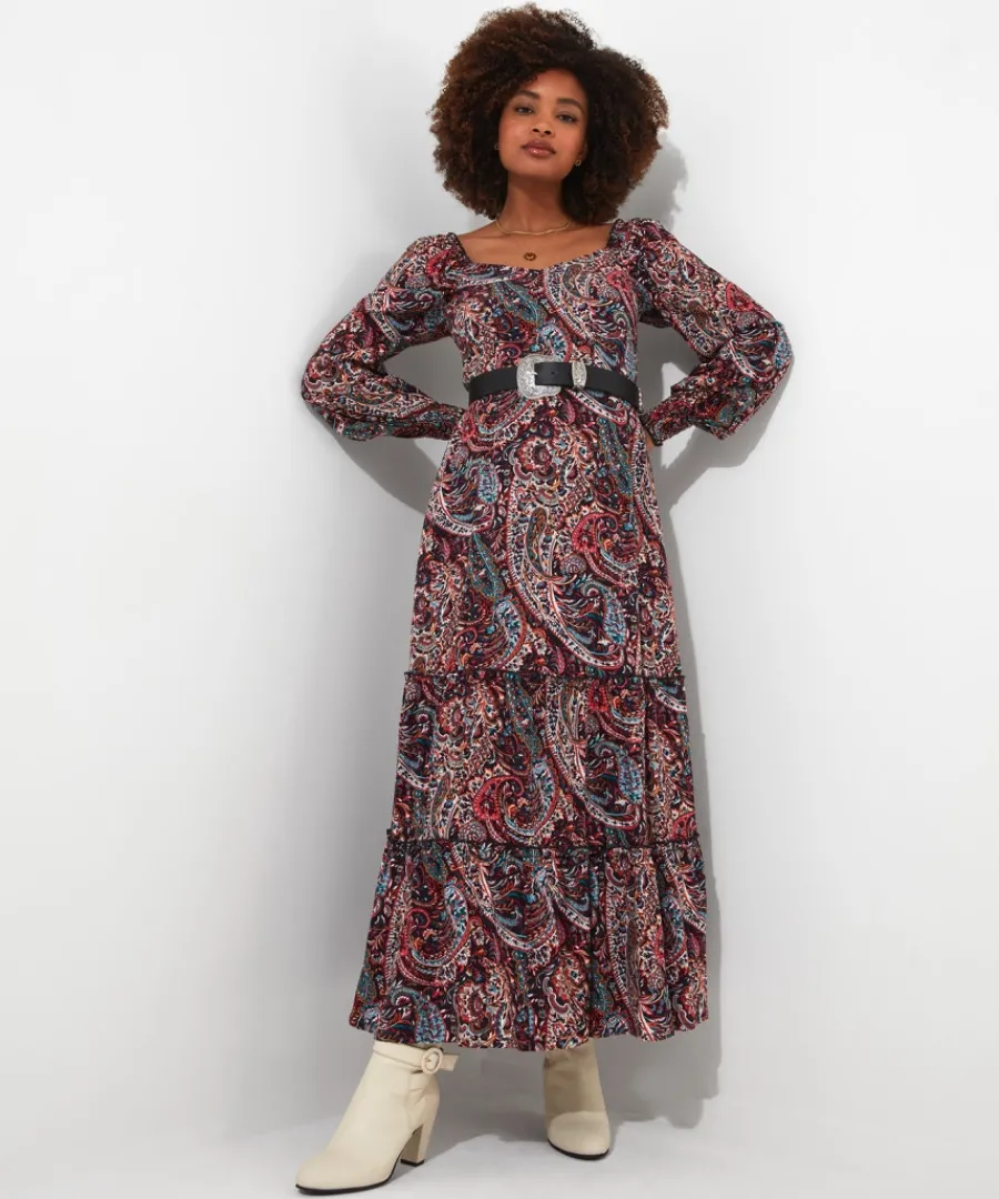 perfectly_paisley_dress_3.webp Joe Browns Dresses<Perfectly Paisley Dress