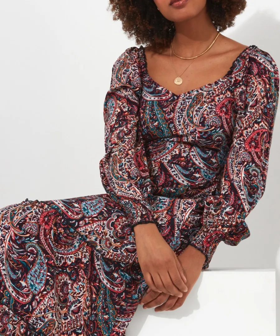 perfectly_paisley_dress_5.webp Joe Browns Dresses<Perfectly Paisley Dress